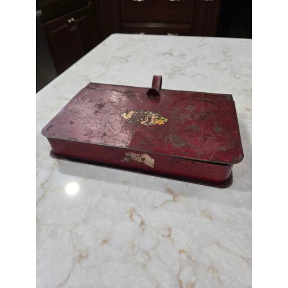 Vintage Silent Butler Crumb Catcher Cleaning Metal Home Decor - Picture 1 of 6